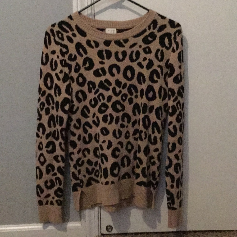 leopard print sweaters